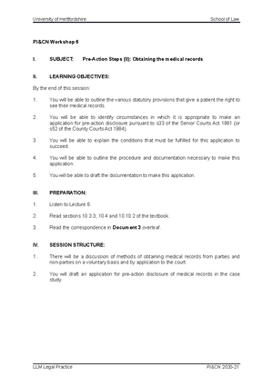 Workshop 4 Student Instructions - PI - Claim form and statements of ...
