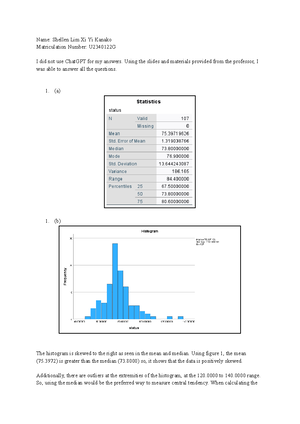 Table of Normal Distribution - Appendix 387 z Area below z Area below z ...