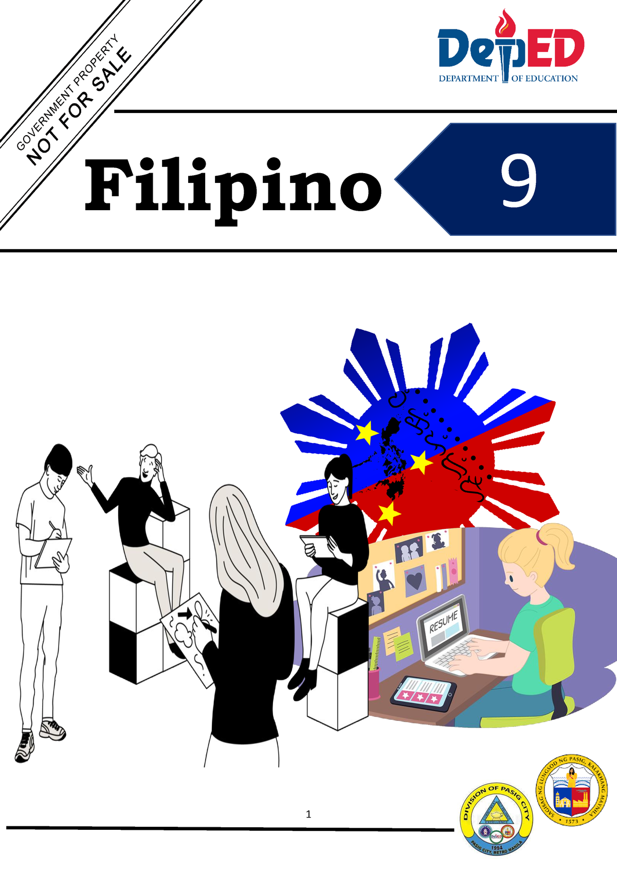 FIL9-Q4-M3 - None - Filipino Filipino – Ikasiyam Na Baitang Ikaapat Na ...