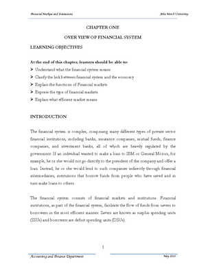 financial management chapter 2 - Chapter Two: Financial Analysis and ...