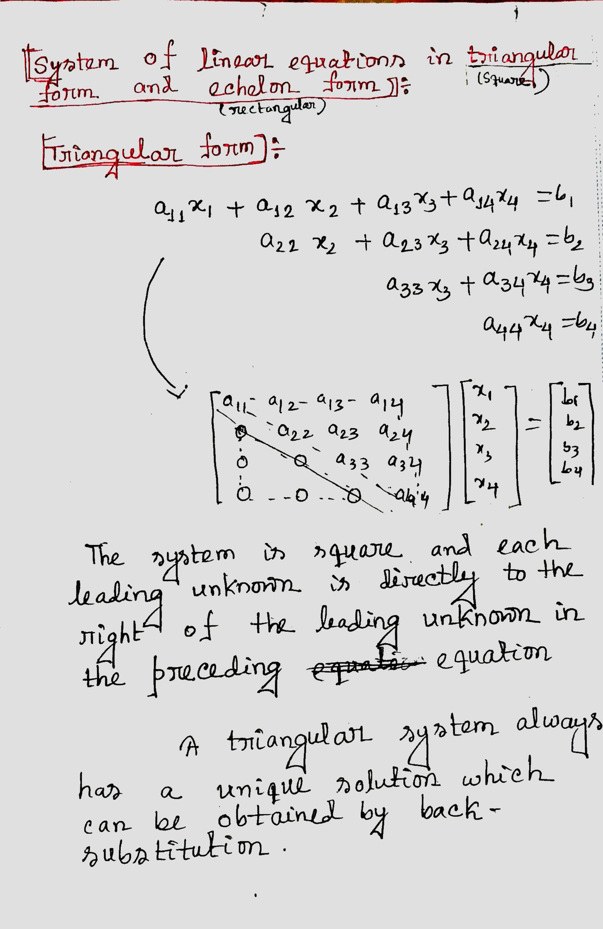 1st Sem Day Note2 - It Is A Course Of Linear Algebra - Introduction To ...