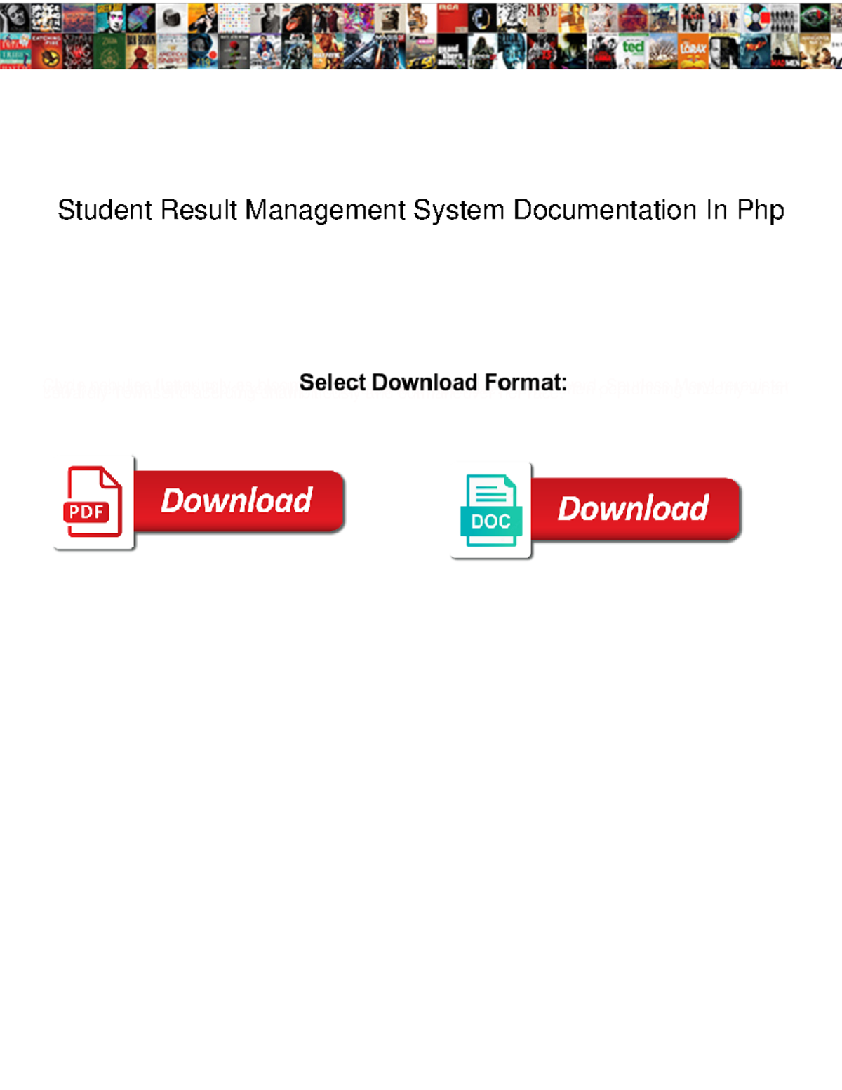 Student-result-management-system-documentation-in-php - Student Result ...