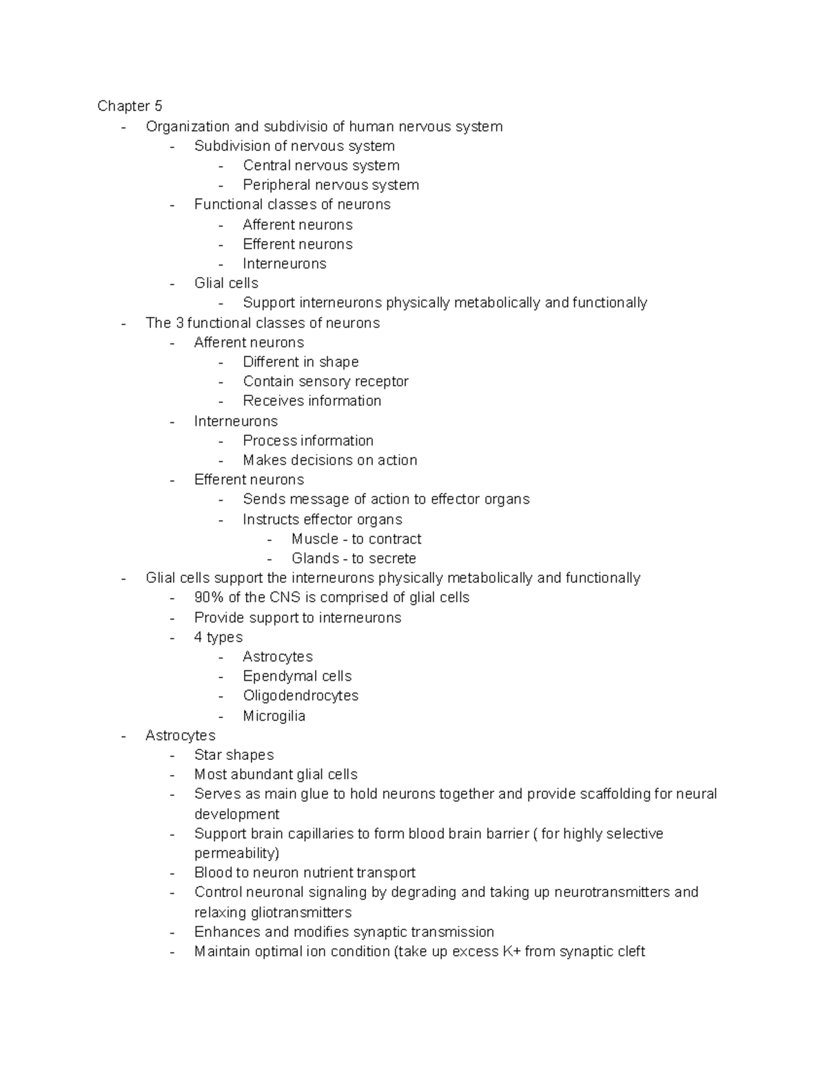 Phys 215 exam 3 - sharma - Chapter 5 - Organization and subdivisio of ...