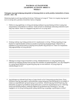 Sdn1513 - Practice Materials - ####### INEQUALITY: CAUSES AND ...
