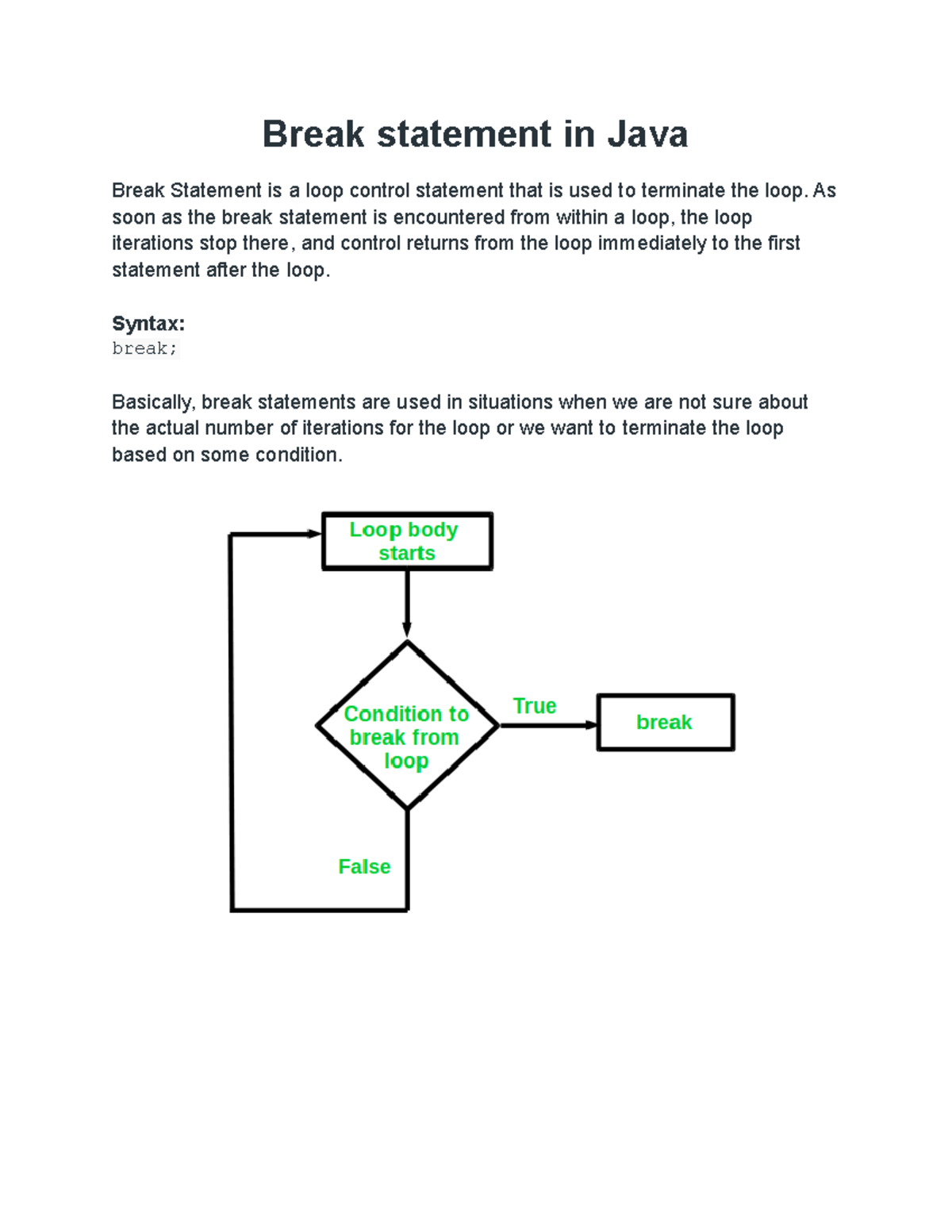 break-statement-in-java-break-statement-in-java-break-statement-is-a