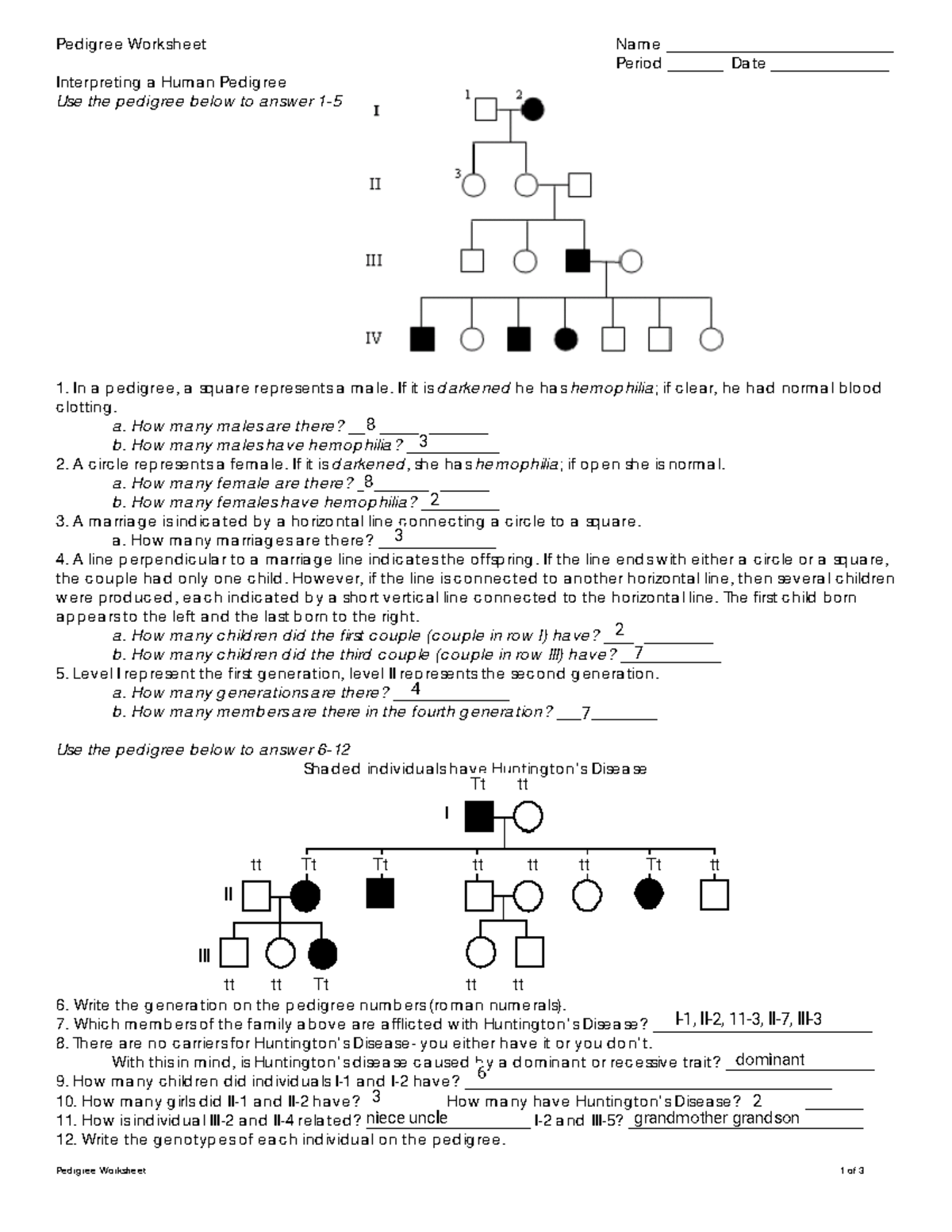 Kami Export - Brody Myers - Pedigree Worksheet - Pedigree Worksheet ...