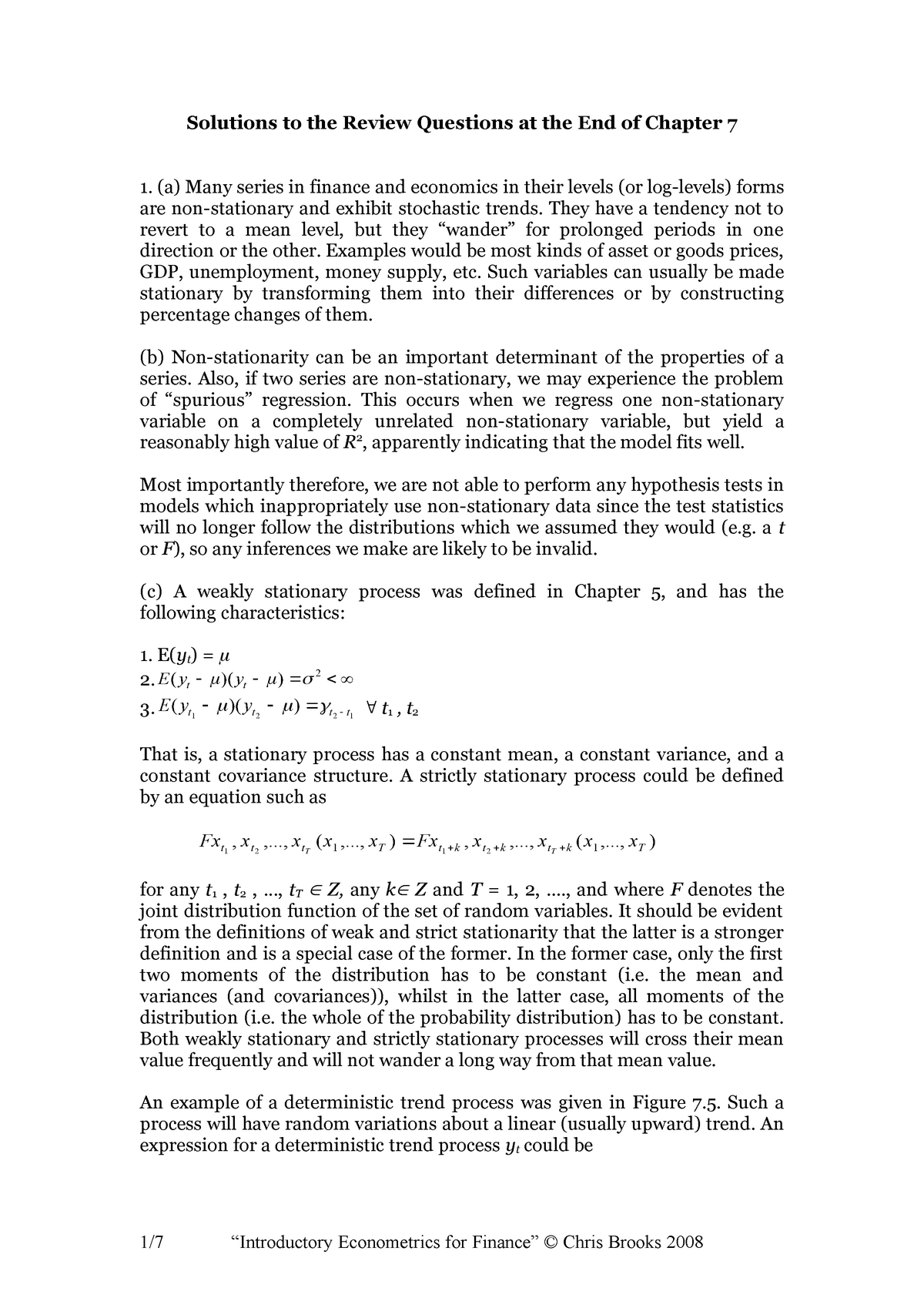 Chapter 7 Solutions Home Solutions To The Review Questions At The End Of Chapter 7 A Many Studocu