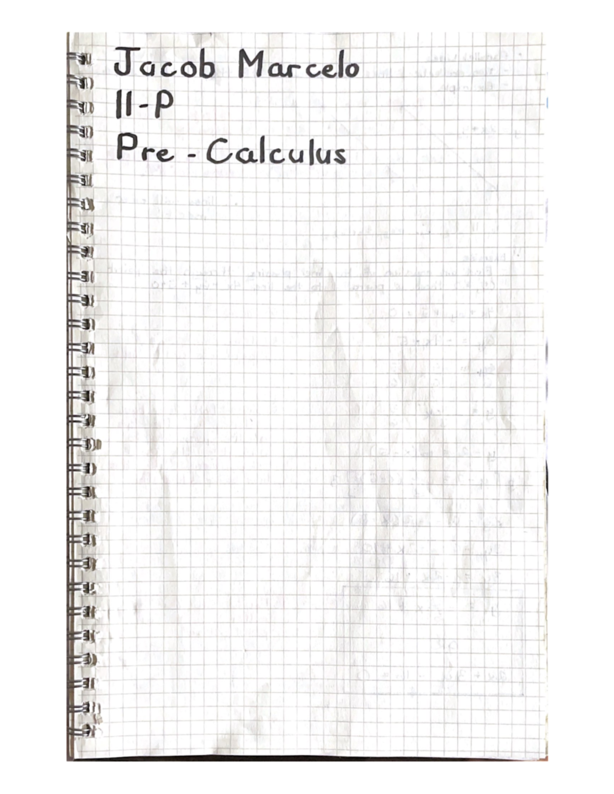 00 PRE- Calculus - STEM - 2nd Semester - Studocu