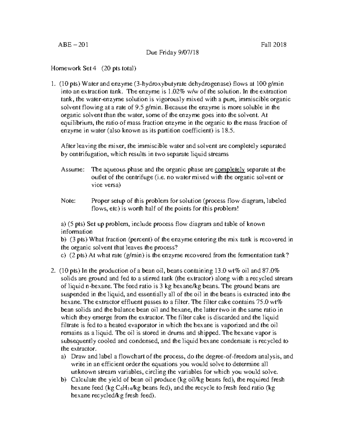 Hw4-solutions - Solutions To Homework 4 - Abe – 201 Fall 2018 Due 