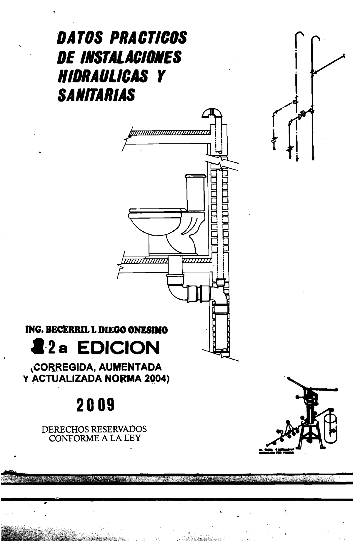 Instalaciones Hidraulicas Y Sanitarias D Datos Practicos De Instalaciones Hidraulcas Y Sanuar 0985