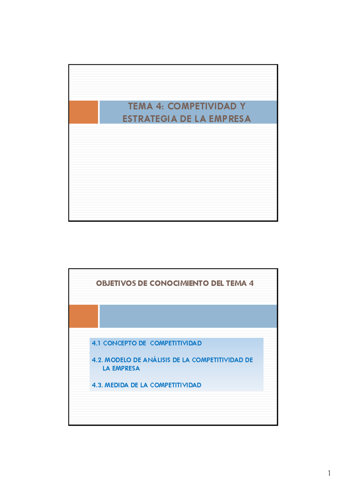 Tema 4 - Competitividad y estrategia de la empresa (profesor)año 2014 ...
