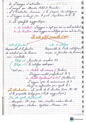 Correction Td Bacteriologie Seance Ednh Contact Ednh