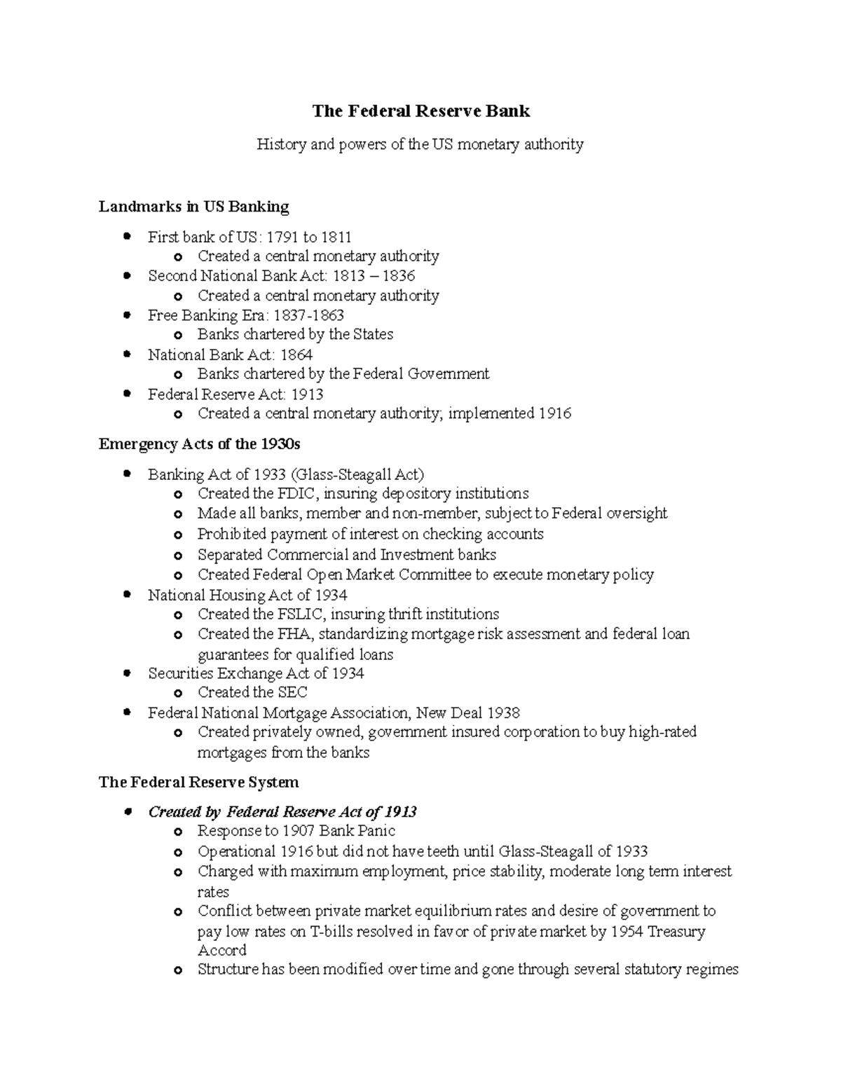 the-federal-reserve-bank-the-federal-reserve-bank-history-and-powers