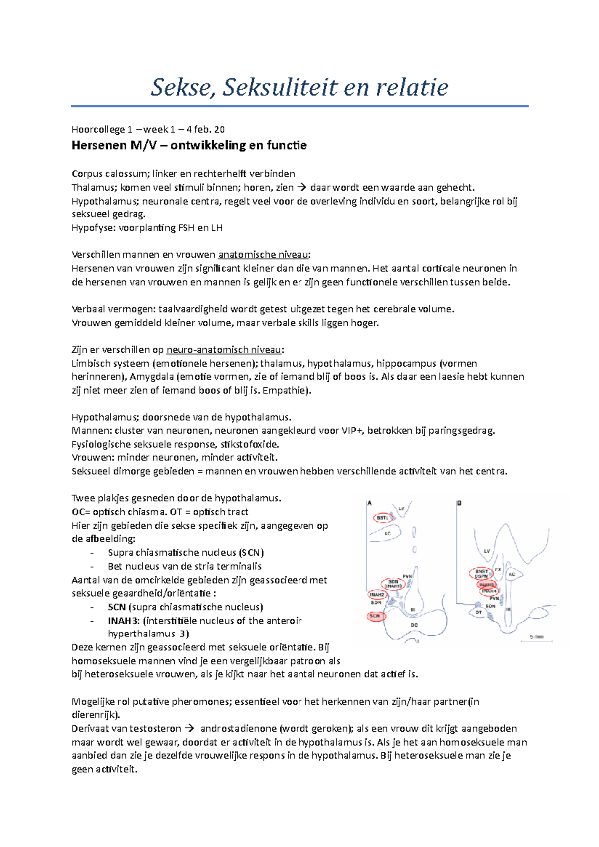 Sekse, Seksualiteit En Relatie Week 1 - Sekse, Seksuliteit En Relatie ...