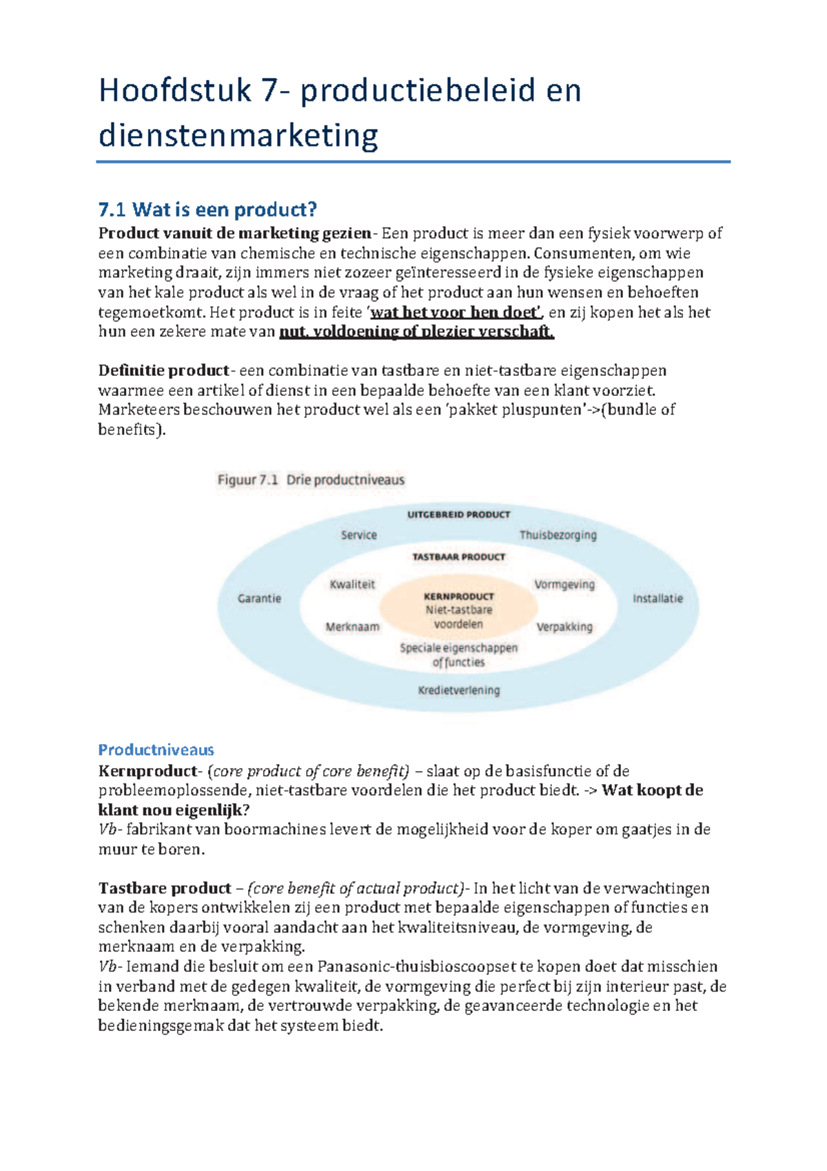 Samenvatting Marketing 3: Boek "Grondslagen Van De Marketing", B ...