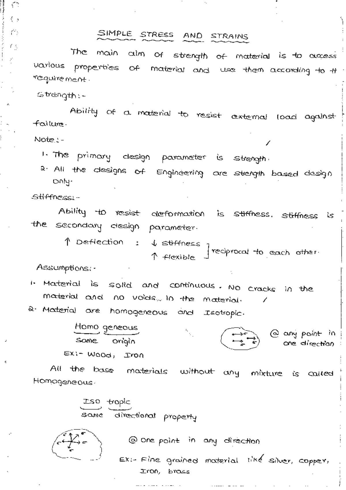Stress and strain - strength of materials - Studocu