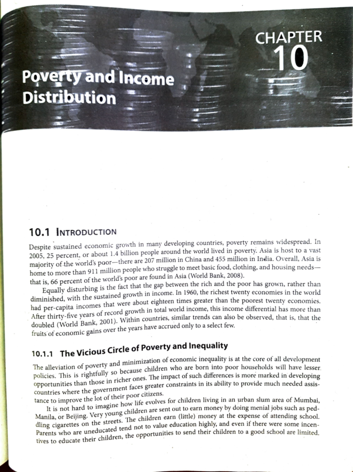 Poverty And Resource Distribution Quick Check Poverty - ####### CHAPTER 10 Povertyand Income Distribution 10