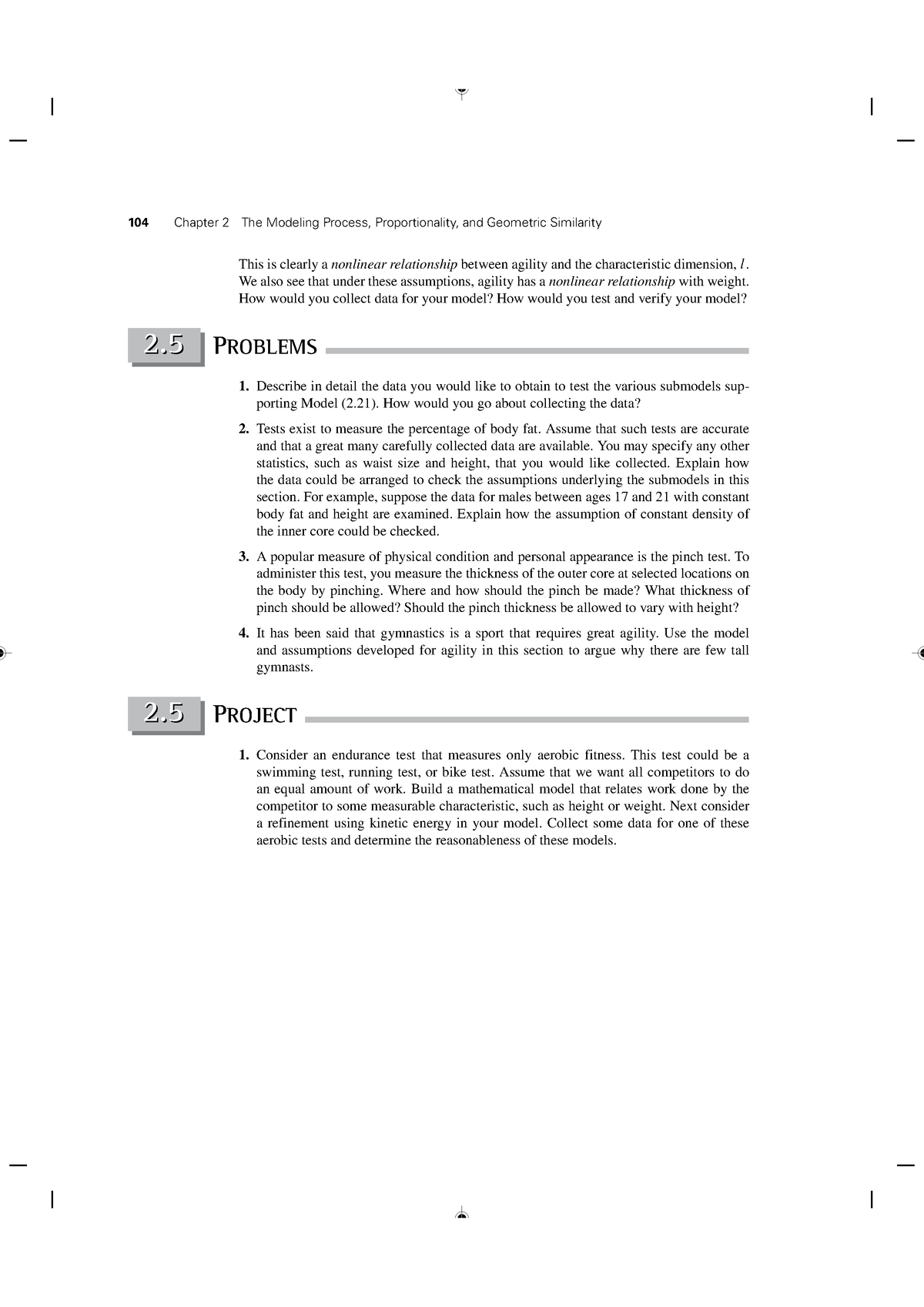 Dimensional Analysis - 104 Chapter 2 The Modeling Process ...