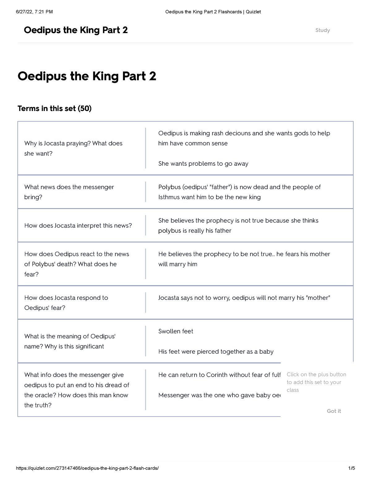 essay questions for oedipus the king
