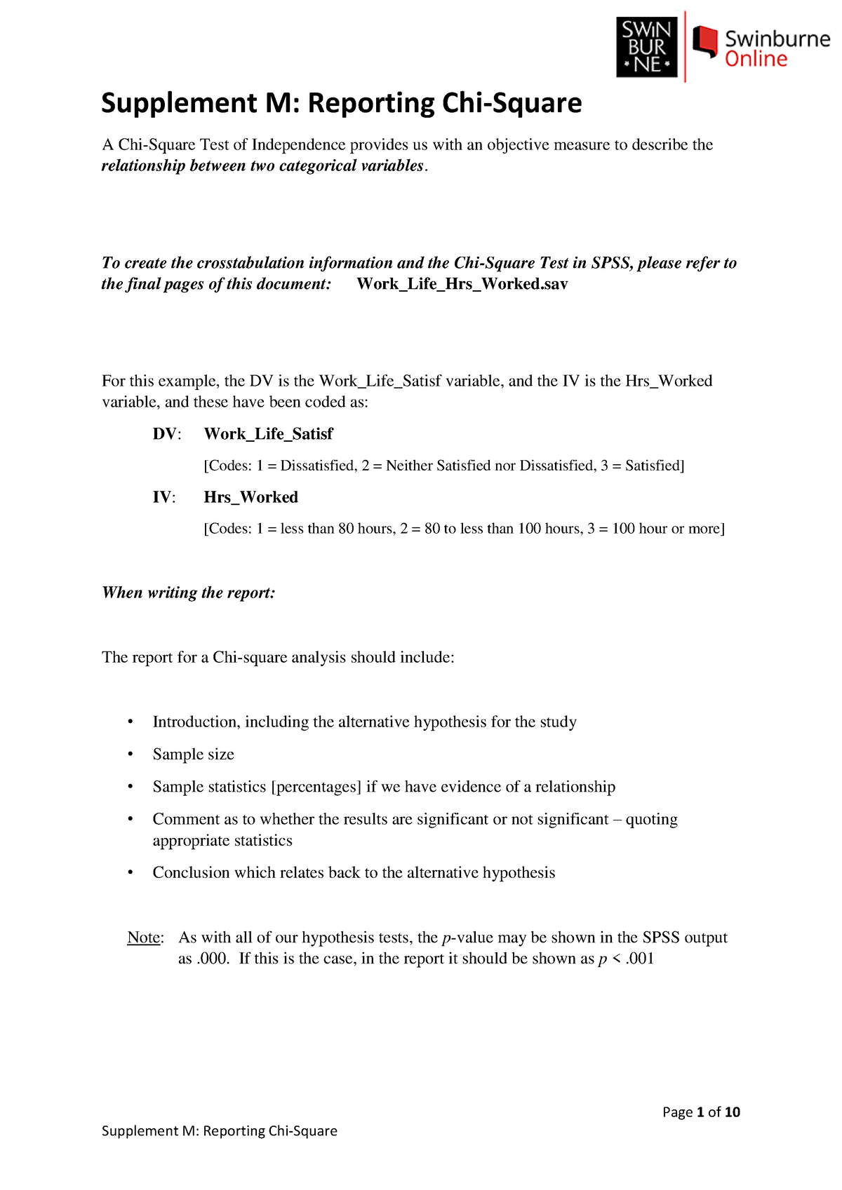 reporting-chi-square-page-1-of-10-a-chi-square-test-of-independence