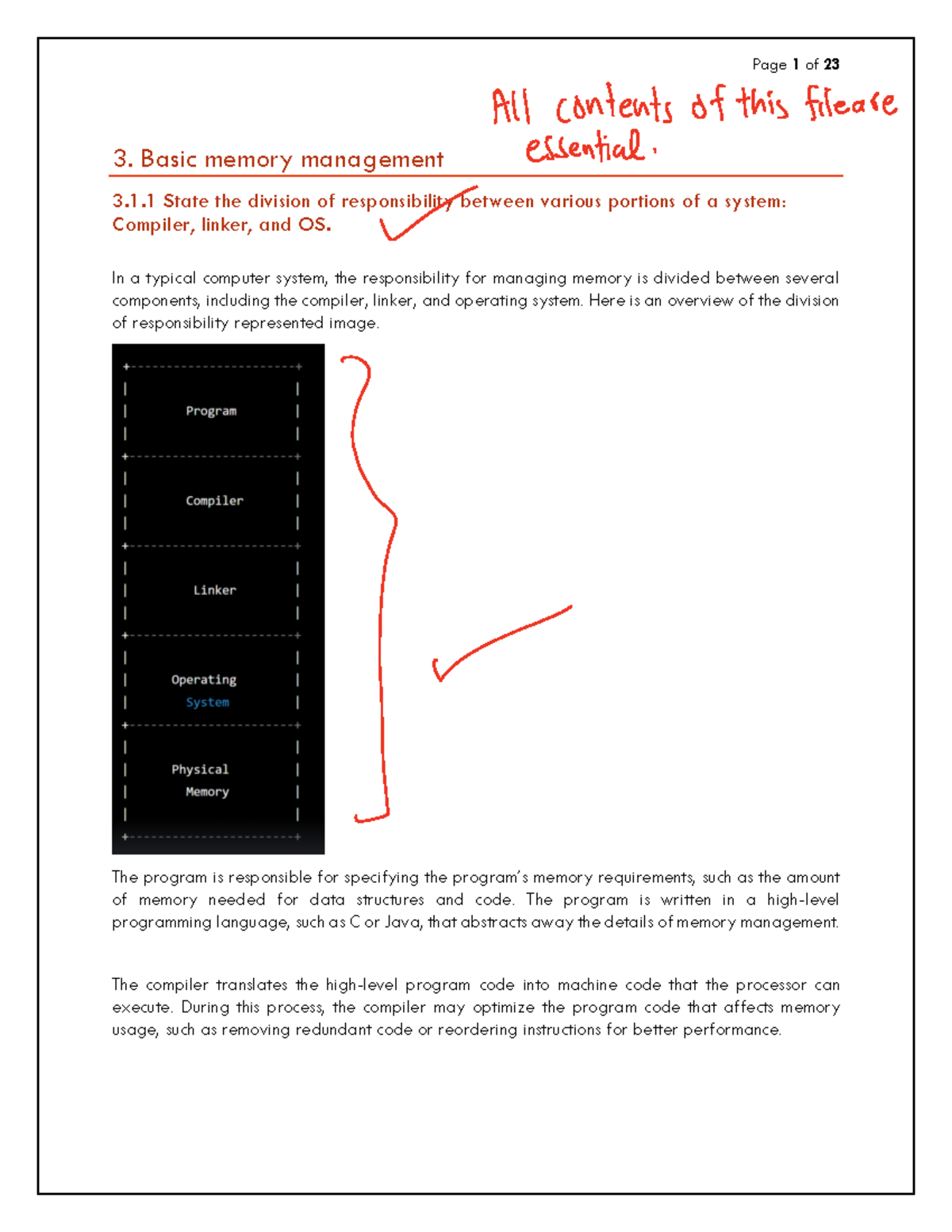 Memory Management
