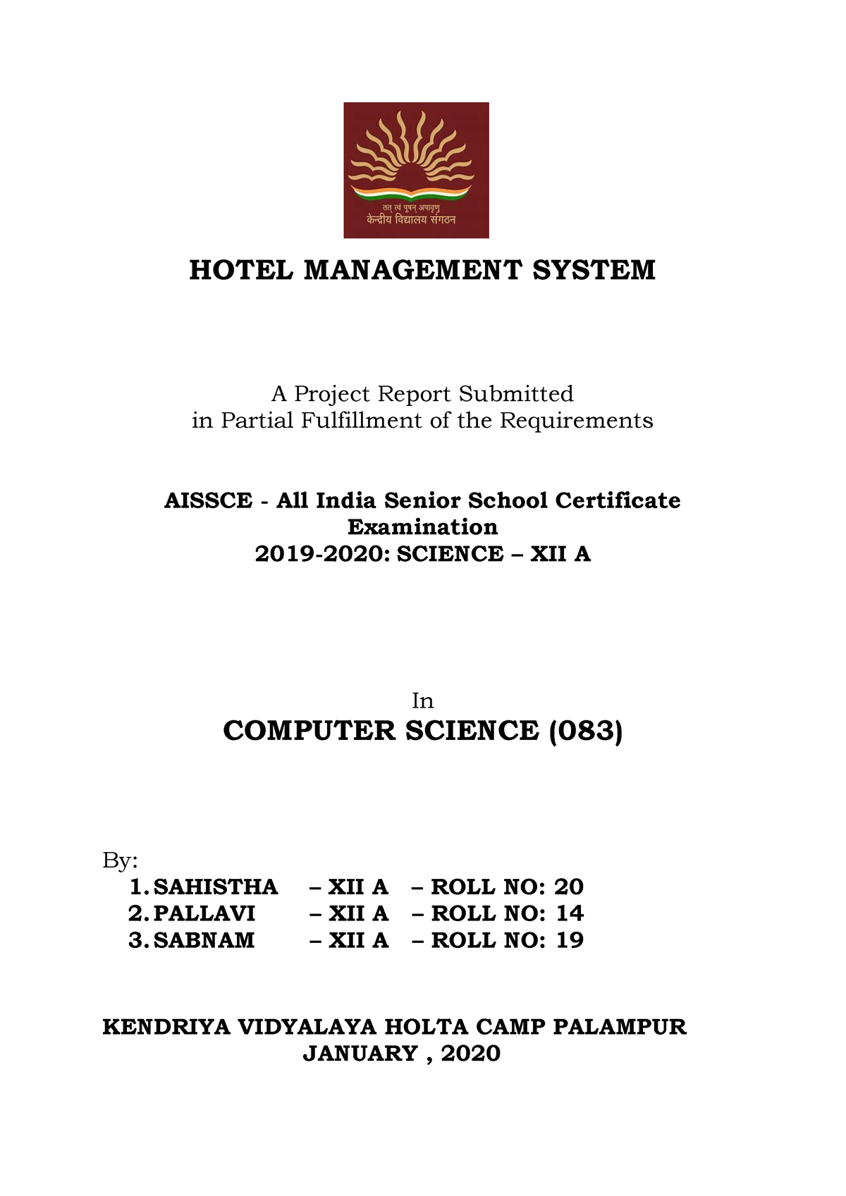 research paper hotel management