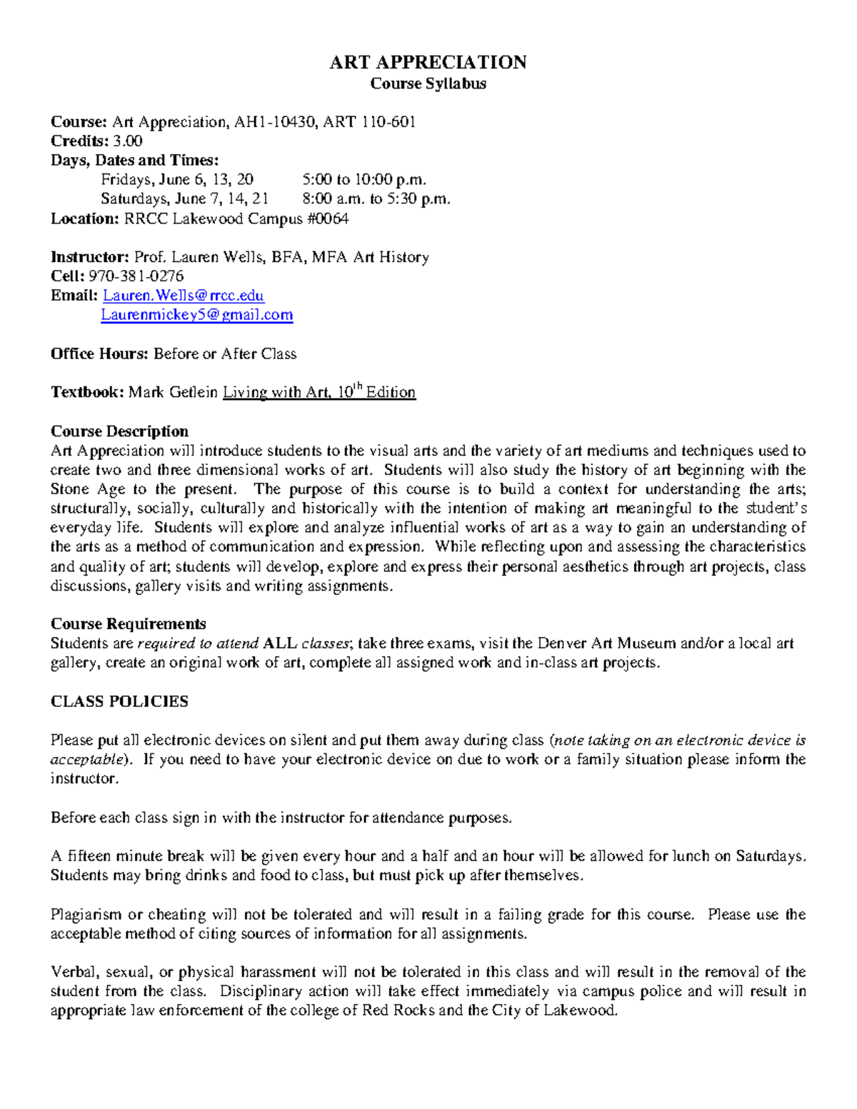 weekend-college-art110601-su14-art-appreciation-course-syllabus