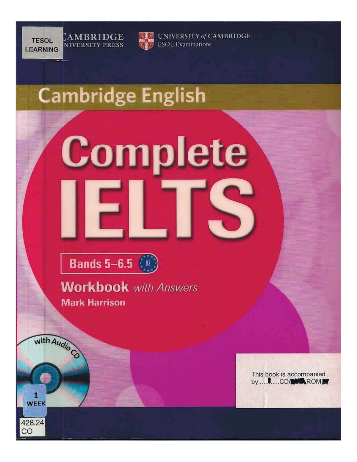 Complete Ielts 5-6.5- WB-U1-10 - Tiếng anh TC - Đại học Tài chính - Studocu