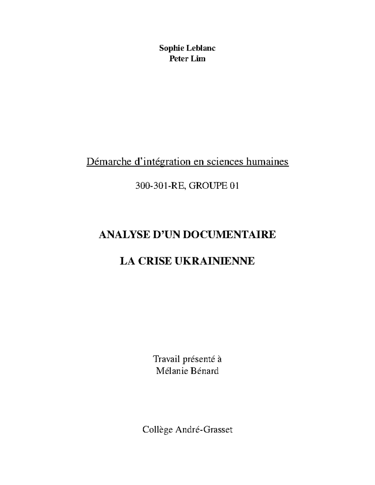 analyse documentaire dissertation