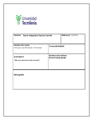 Actividad+ Álgebra lineal Gamificacion - NOMBRE: KEVIN ALEJANDRO GARCIA ...