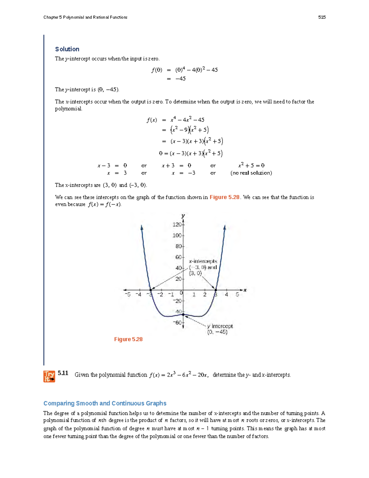Exponential and Logarithmic Functions ( PDFDrive )2 (52) 5. Solution The yintercept occurs