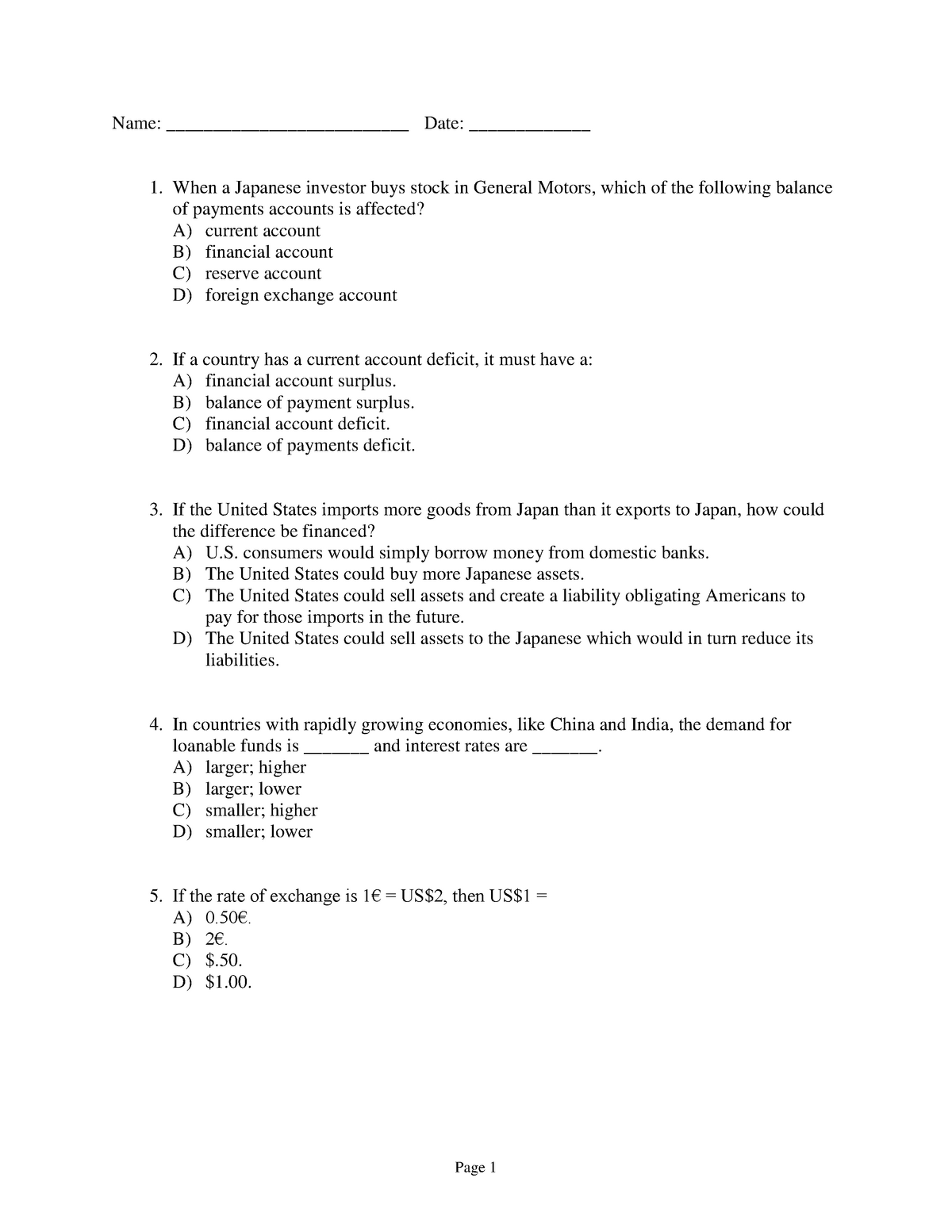 economics case studies wages and education answer key