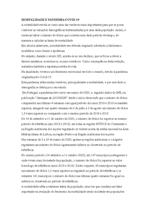 Efolio B Demografia 3,20 - UNIDADE CURRICULAR: Demografia CÓDIGO: 41018 ...