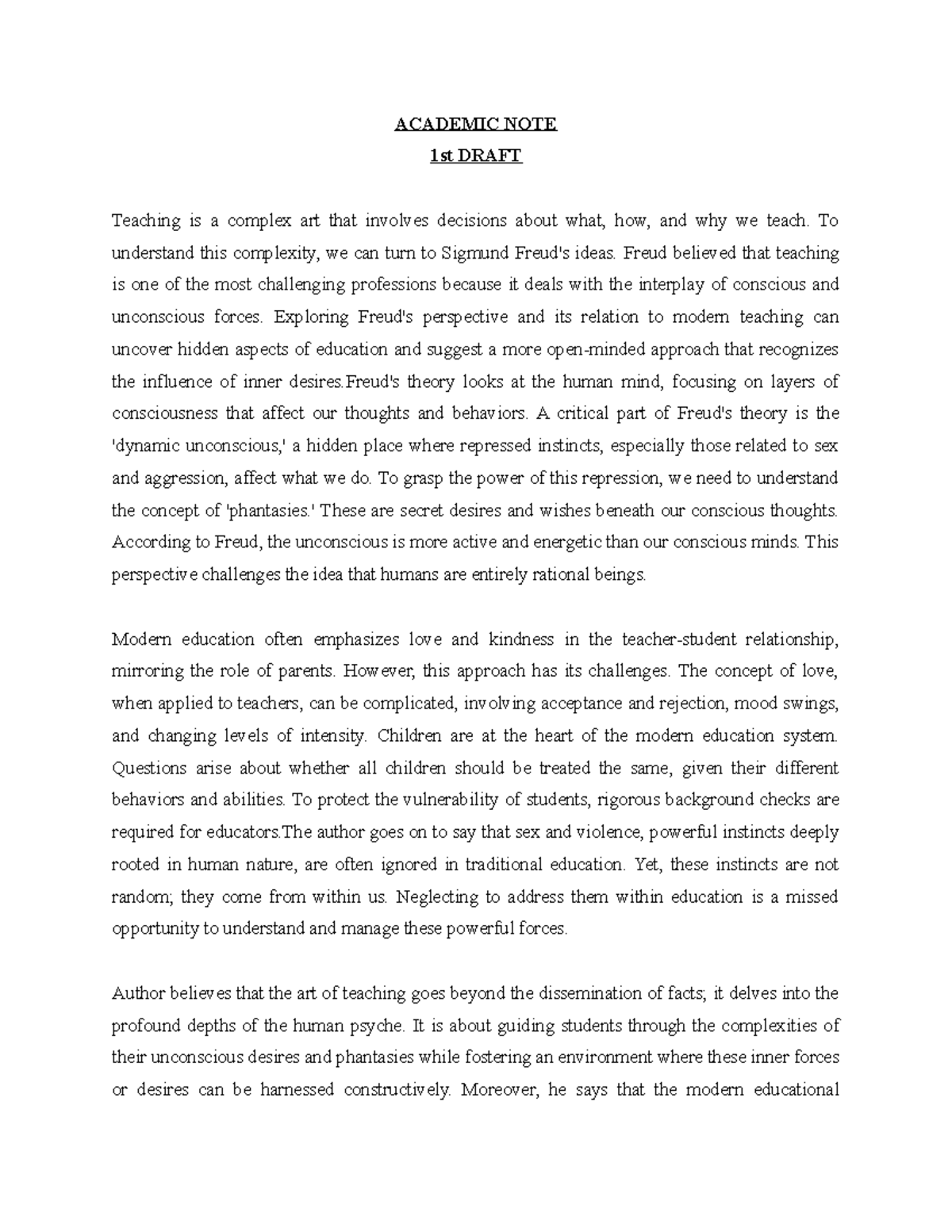 Academic NOTE - REQUEST 30. In light of the above, Claimant asks the ...