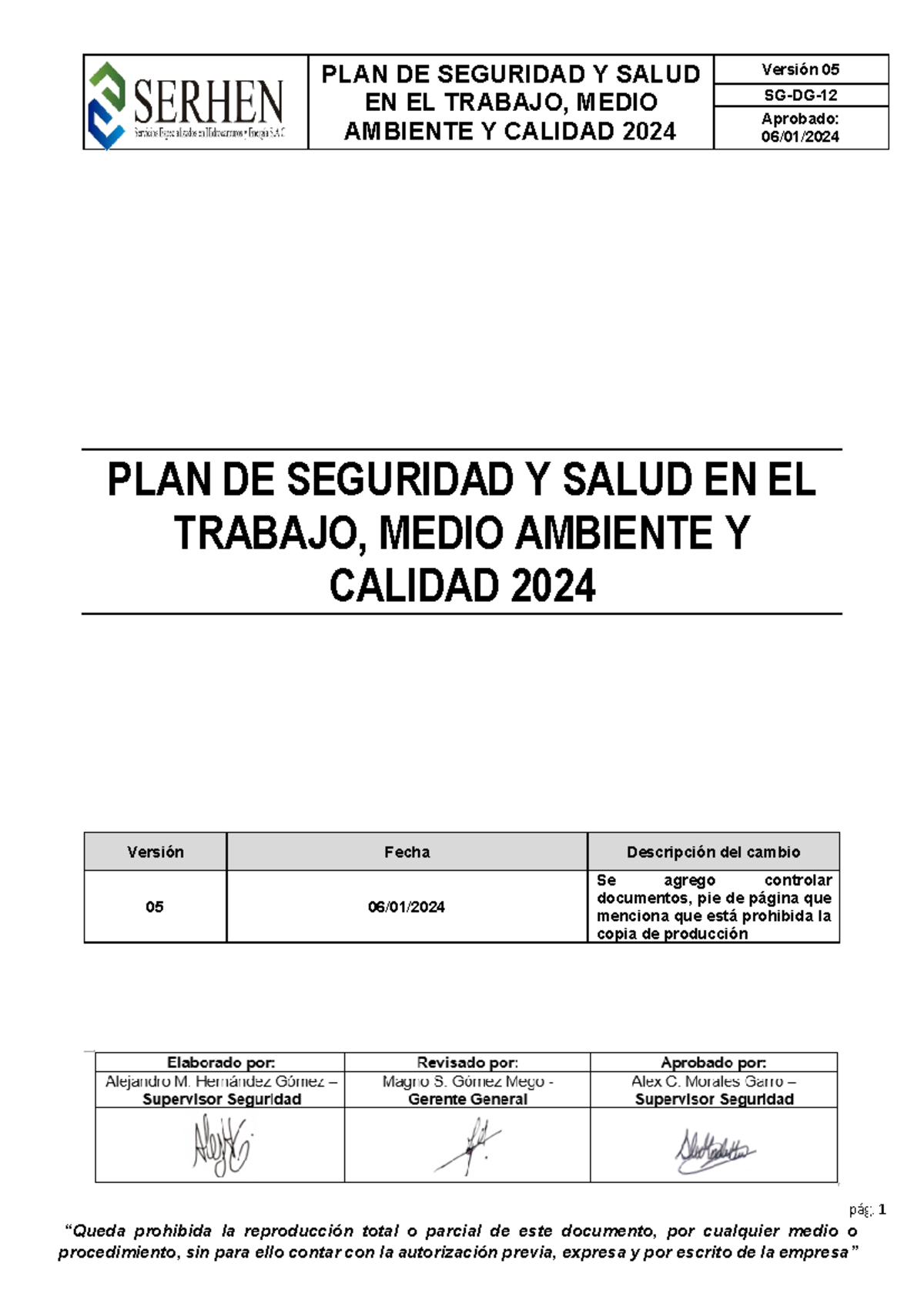 Plan anual SST - BASE - hola - PLAN DE SEGURIDAD Y SALUD EN EL TRABAJO ...