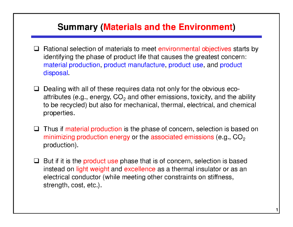 35-2012-11-30-F- Lecture+35-Chap+15 - Summary (Materials and the ...