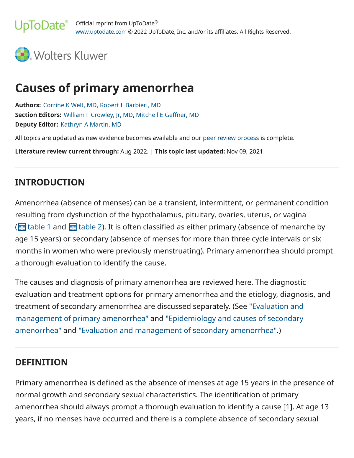 causes-of-primary-amenorrhea-up-to-date-official-reprint-from