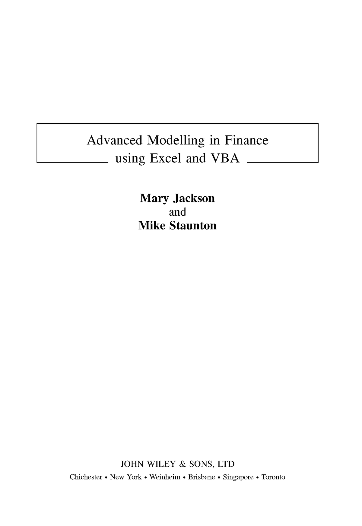 advanced-modelling-in-finance-using-excel-and-vba-1-advanced