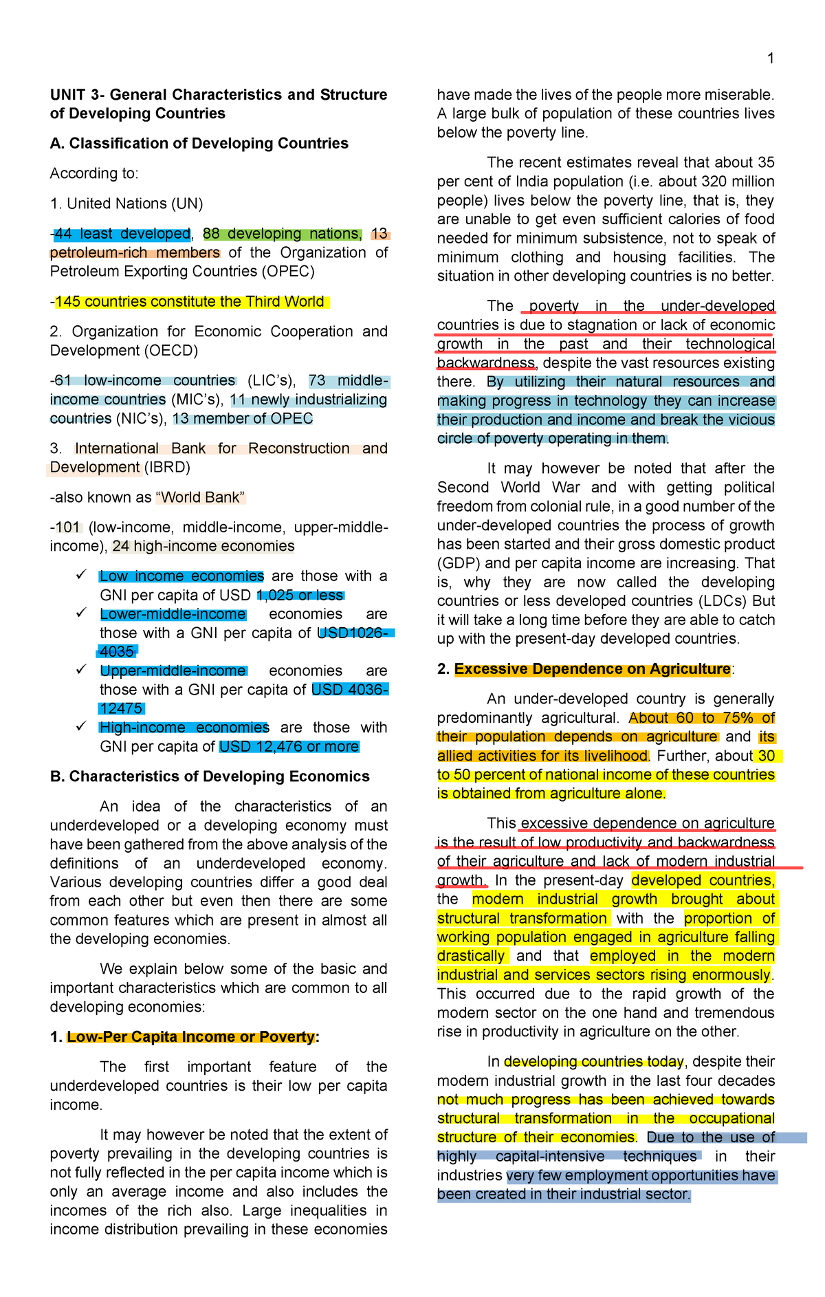 characteristics of developing countries essay grade 11 pdf download