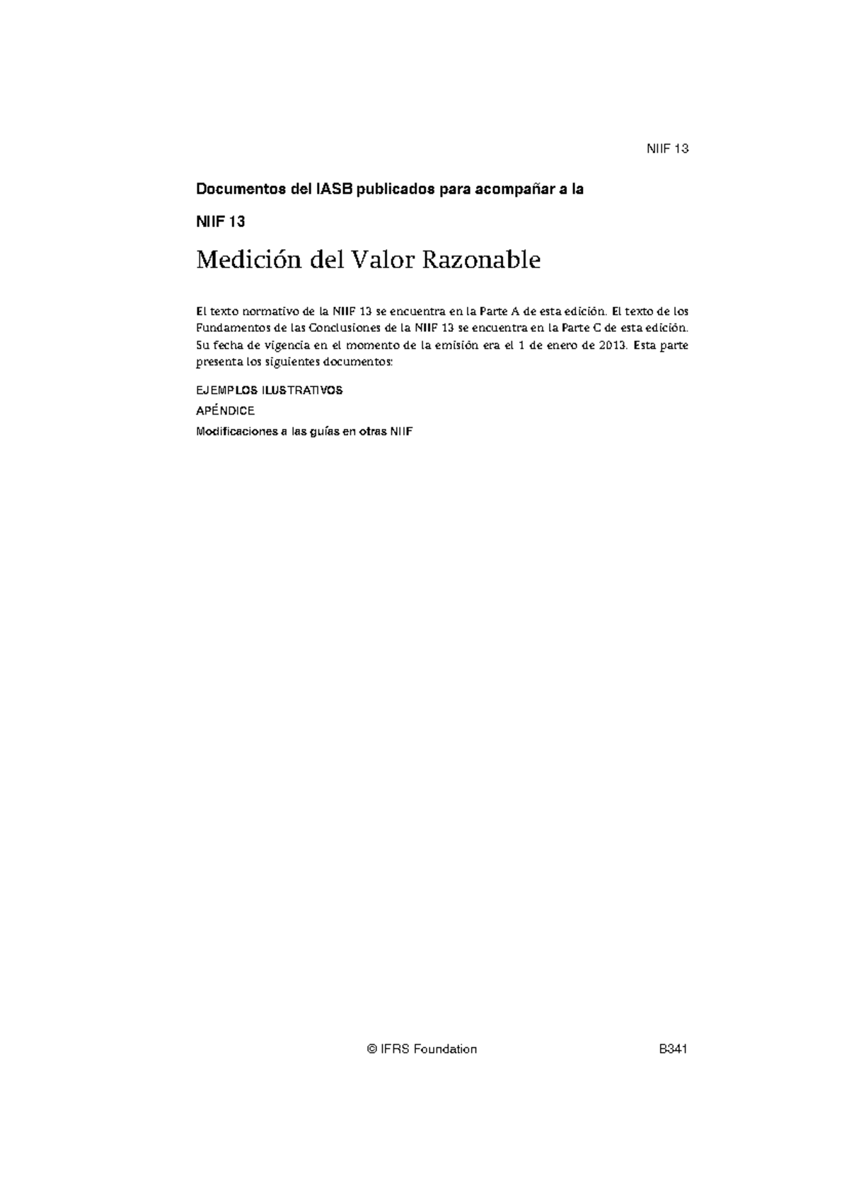 Annotated BB2023 B ES NIIF13 - Documentos Del IASB Publicados Para ...