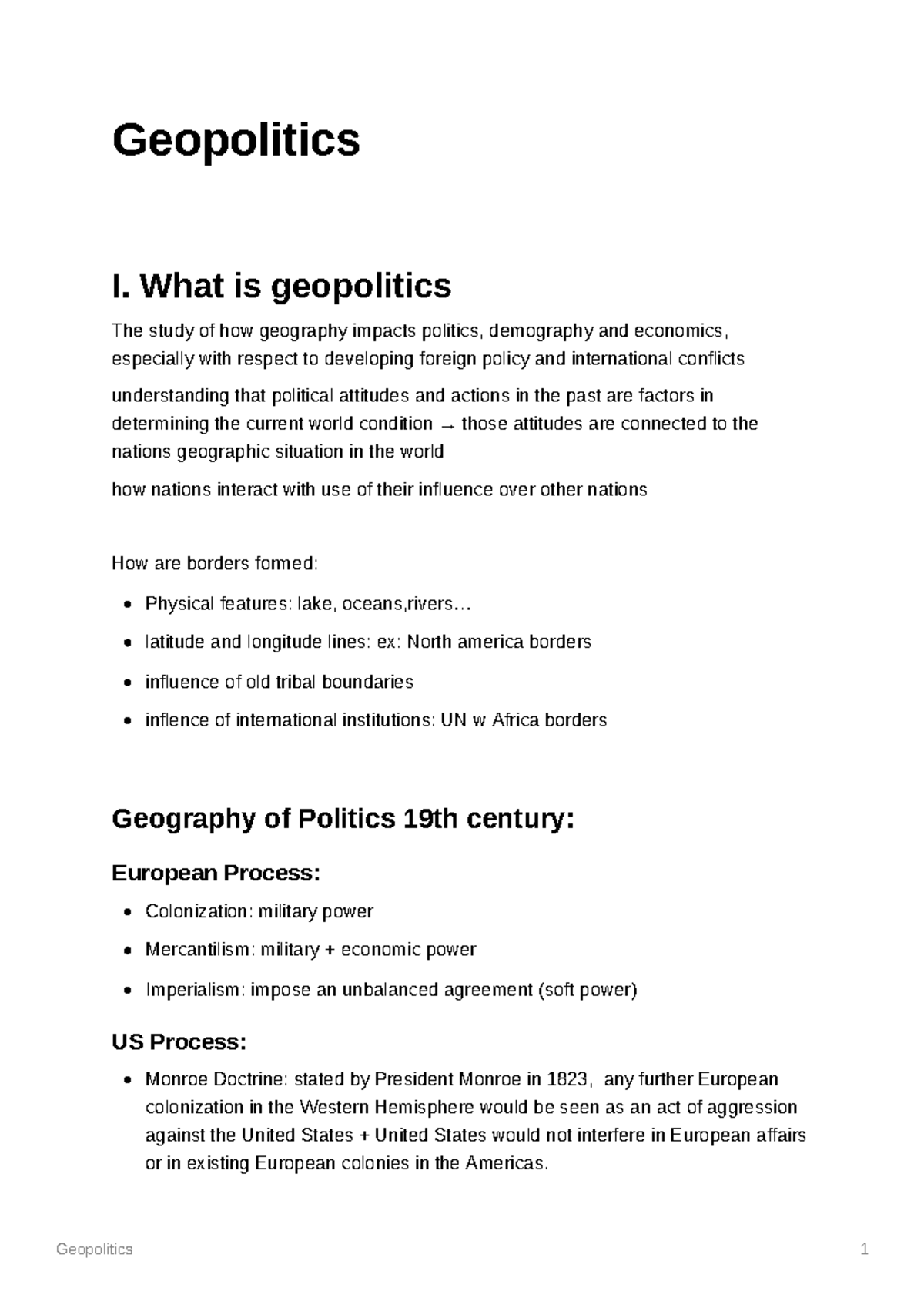 Geopolitics - What Is Geopolitics The Study Of How Geography Impacts ...