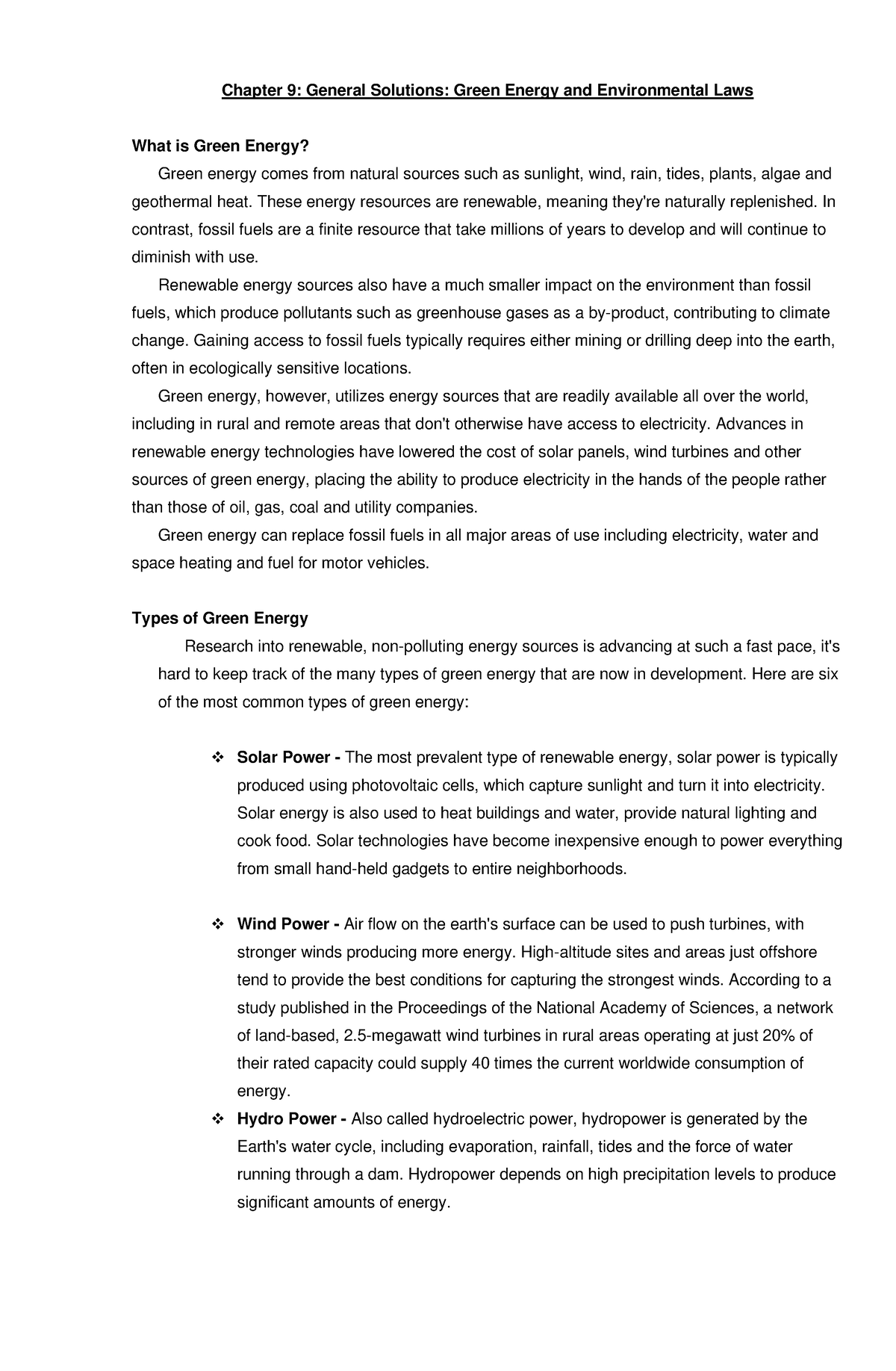 chapter-9-n-a-chapter-9-general-solutions-green-energy-and