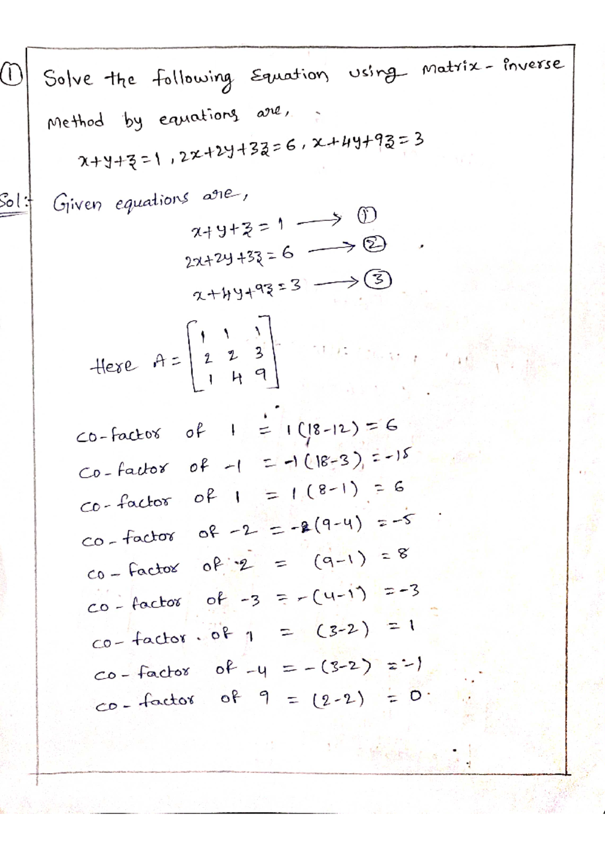 Maths - Writing notes - Management Aspects - Studocu