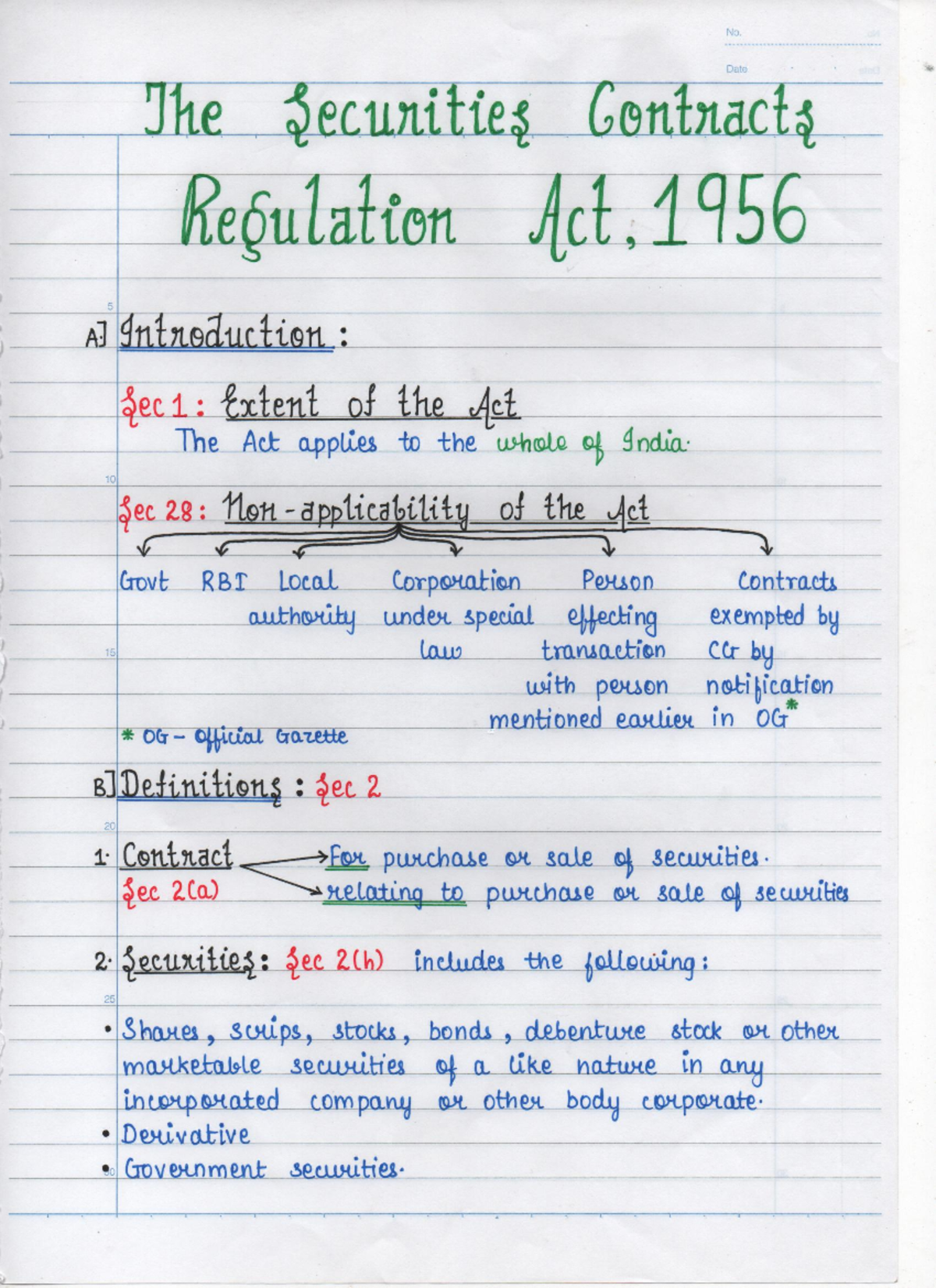 SCRA - SCRA - Chartered Accountancy - Studocu