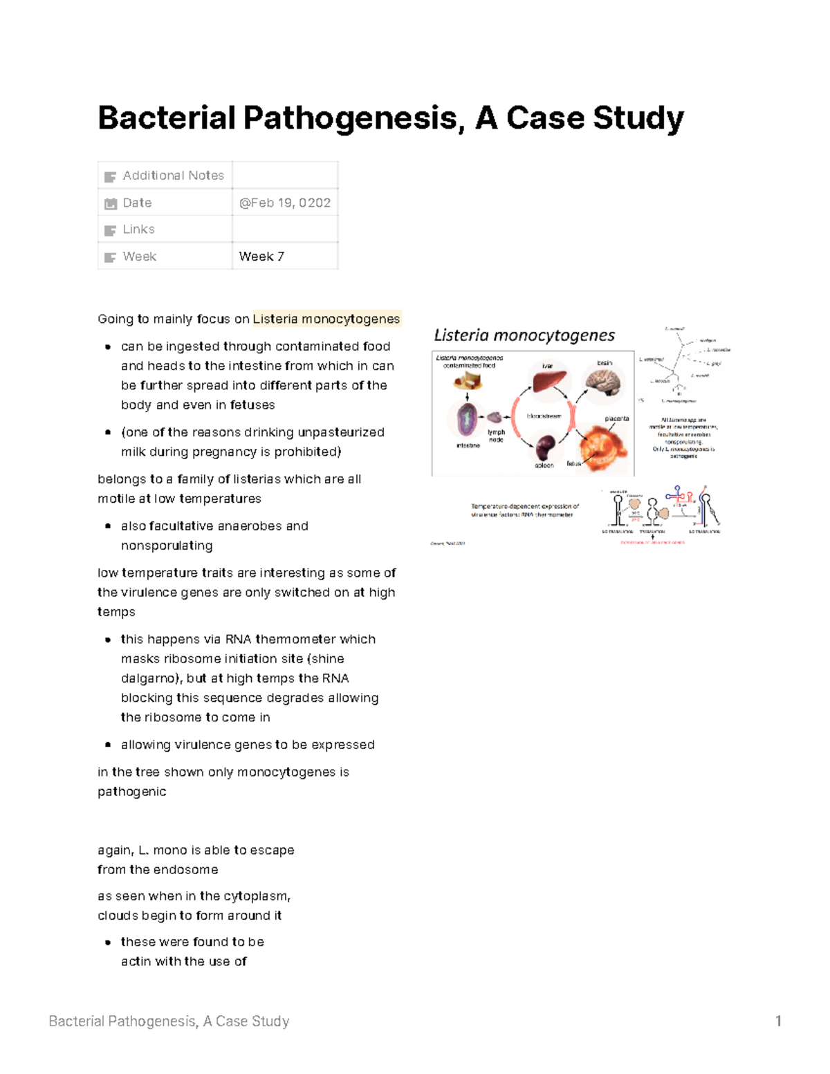 Bacterial Pathogenesis A Case Study - Bacterial Pathogenesis, A Case ...