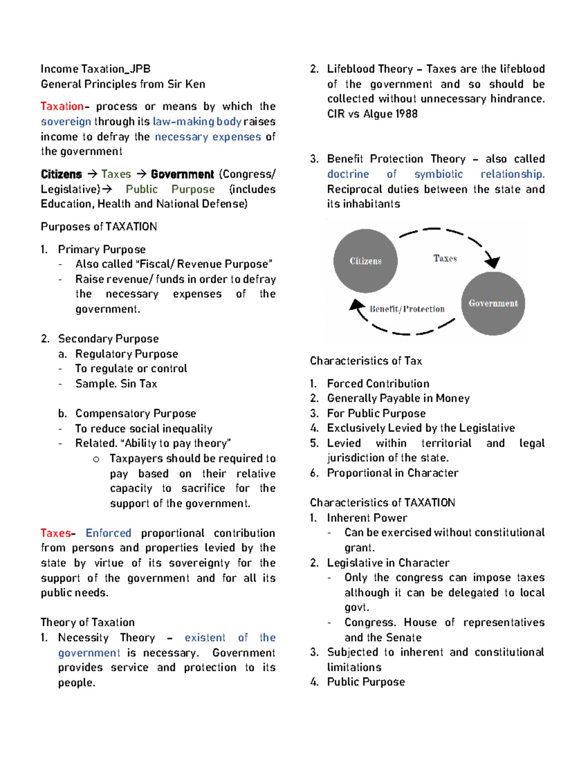 General Principle - Income Taxation_JPB General Principles from Sir Ken ...