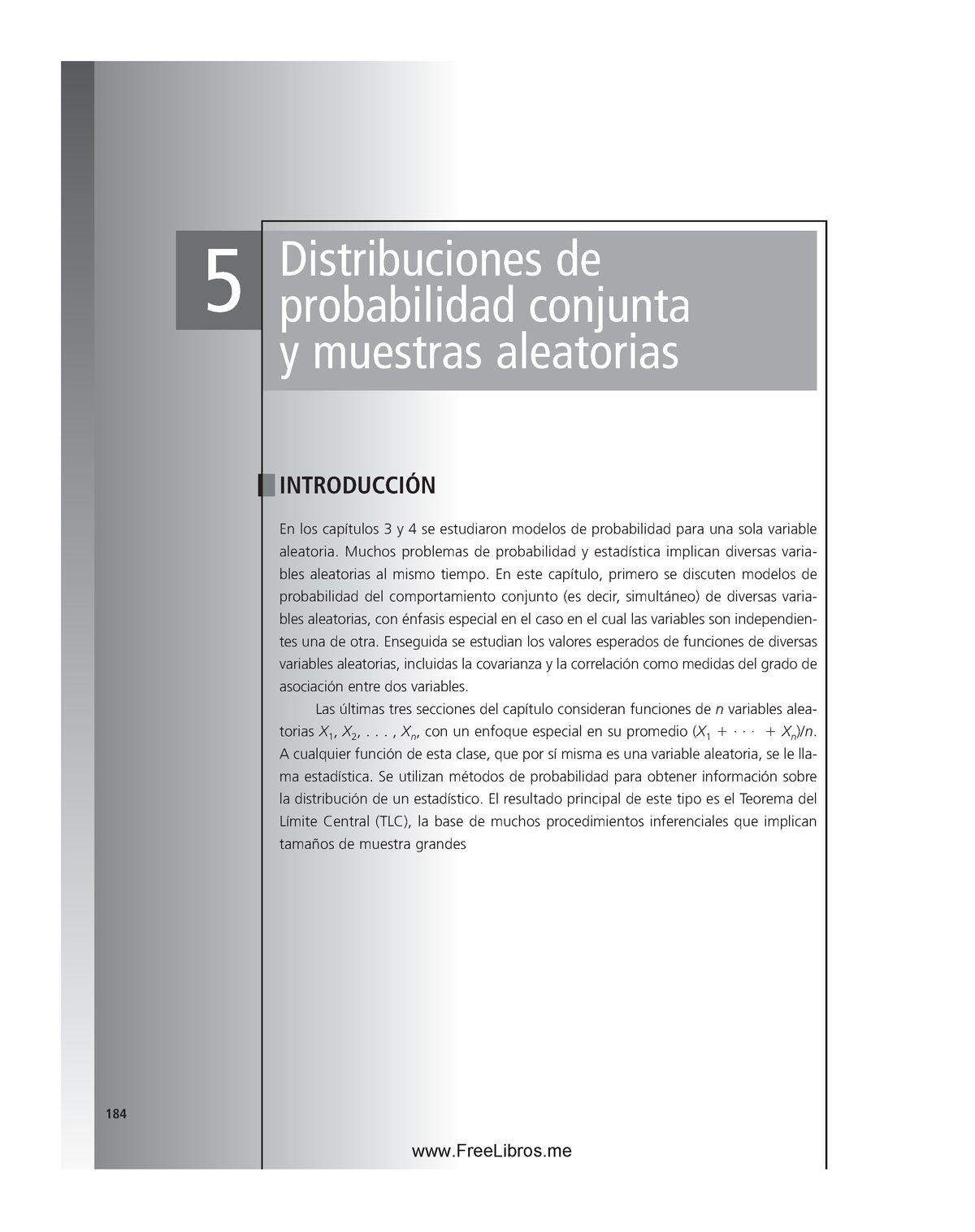 Captitulo 5 Probabilidad Y Estadistica Para Ingenieria - Distribuciones ...