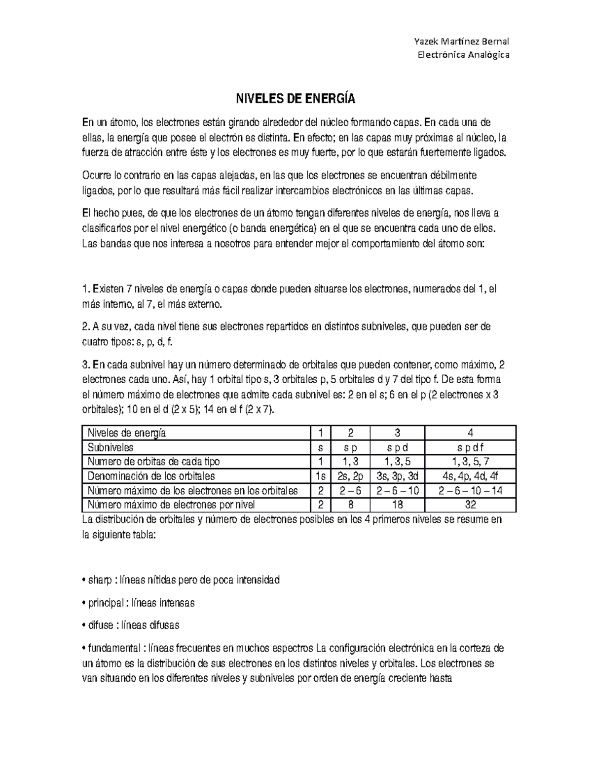 1 2 Niveles De Energia Electronica Analogica Uvaq Studocu
