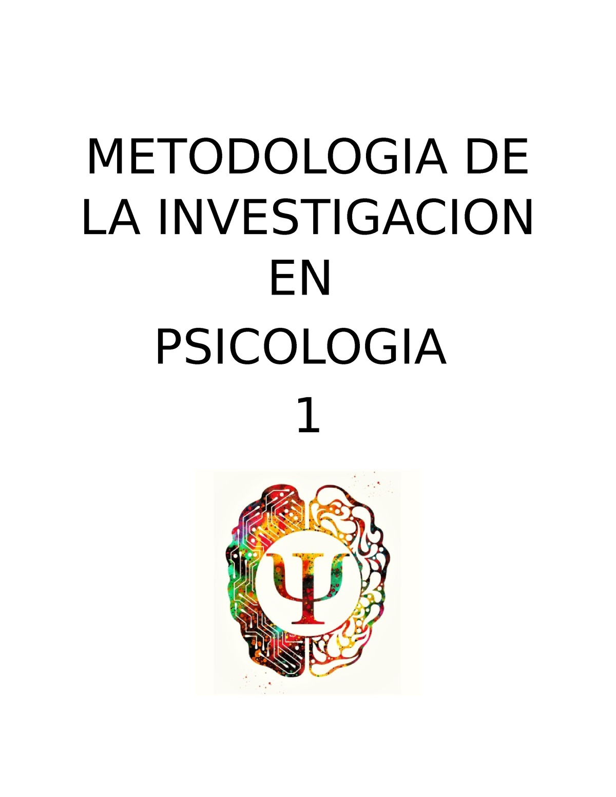 Mip1 Apunte Metodologia De La Investigacion En Psicologia Unidad 1 Ciencia E Investigación ∇ 0223