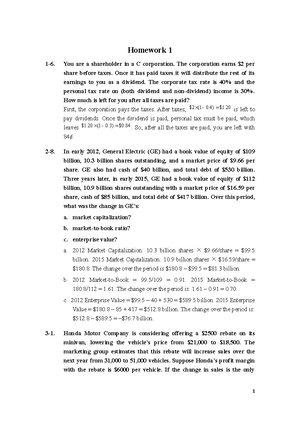 Hull OFOD 9e Solutions Ch 07 - CHAPTER 7 Swaps Practice Questions ...